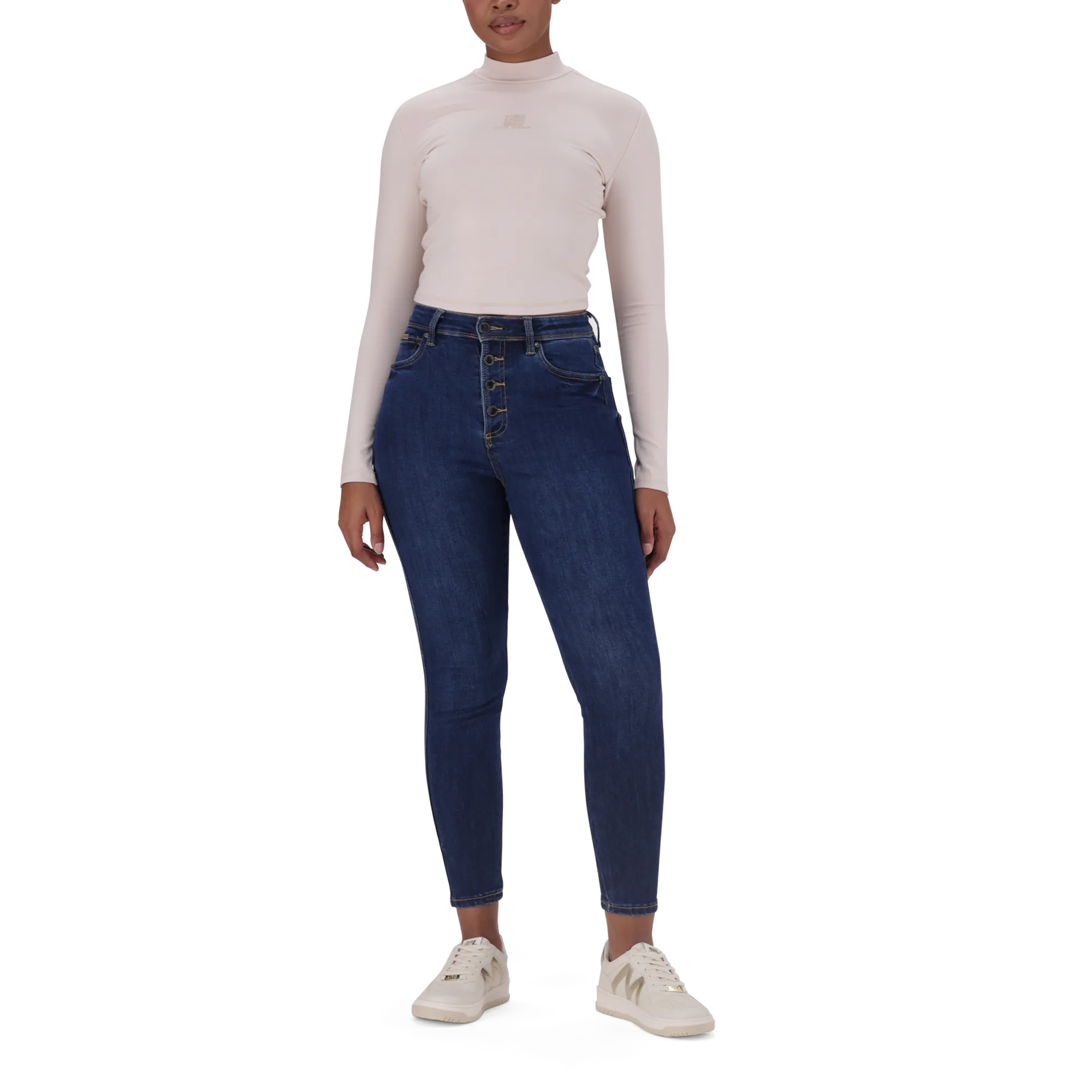 ADDILYN STONE TURTLE NECK TOP