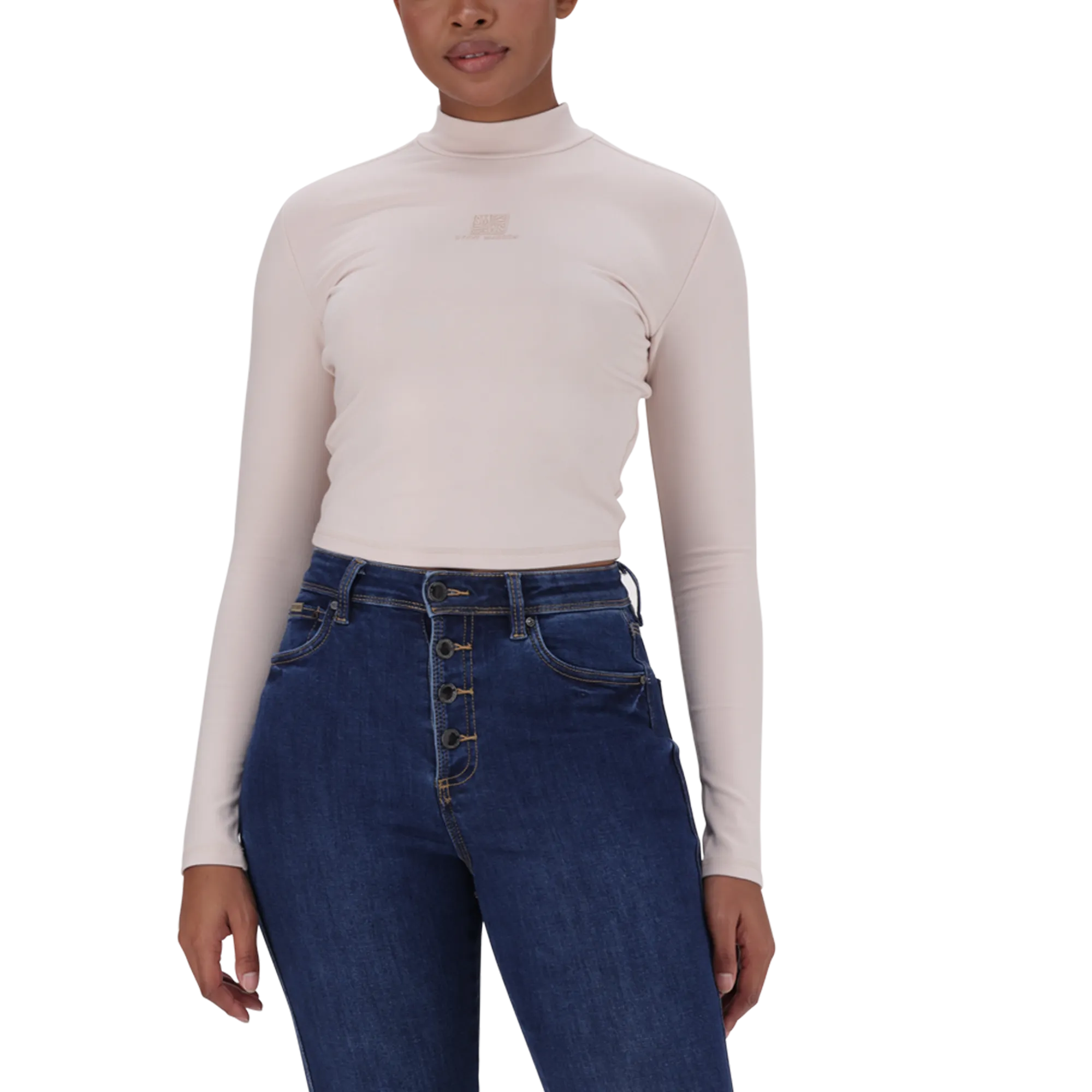 ADDILYN STONE TURTLE NECK TOP