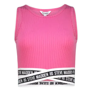 AMARA CANDY PINK CROPPED TANK