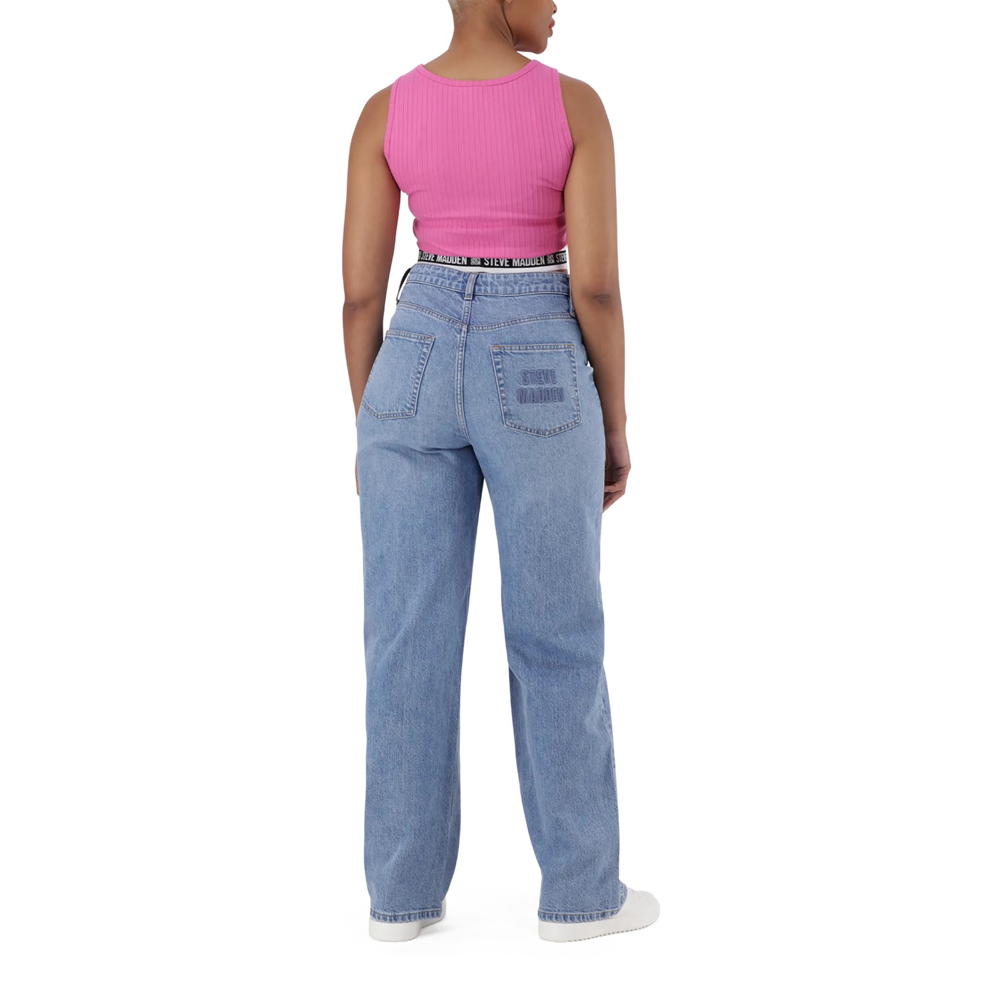 AMARA CANDY PINK CROPPED TANK