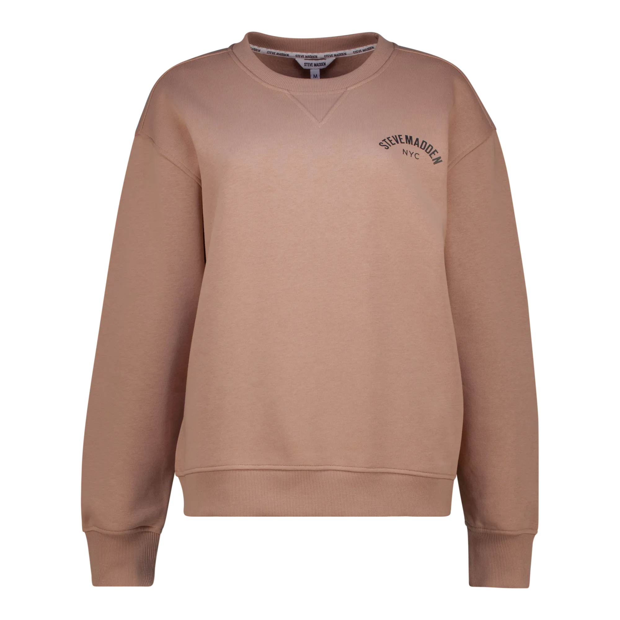 AMELIA BISCUIT OVERSIZED CREW NECK FLEECE SWEAT