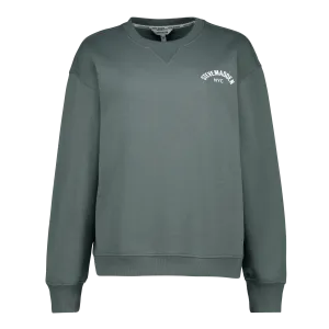 AMELIA SAGE OVERSIZED CREW NECK FLEECE SWEAT