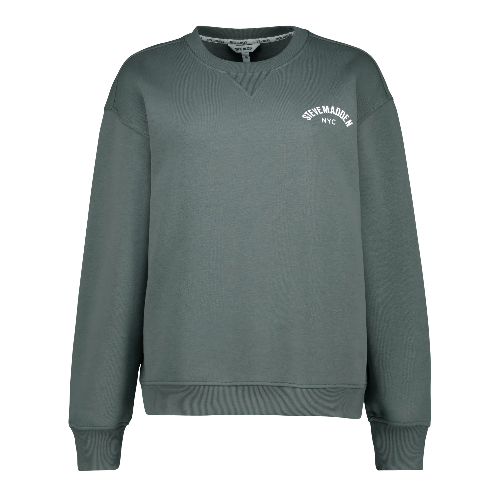 AMELIA SAGE OVERSIZED CREW NECK FLEECE SWEAT