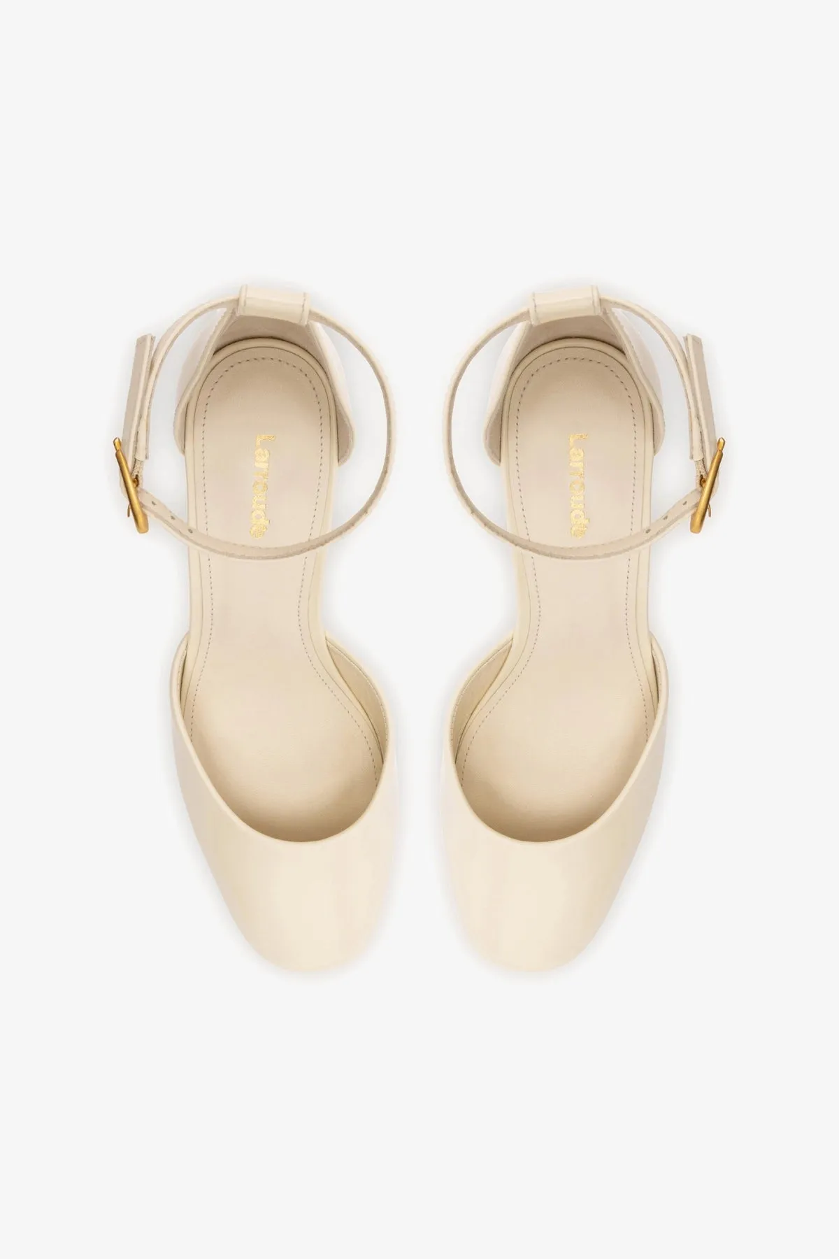 Ari Verona Low Pump In Ivory Box Leather