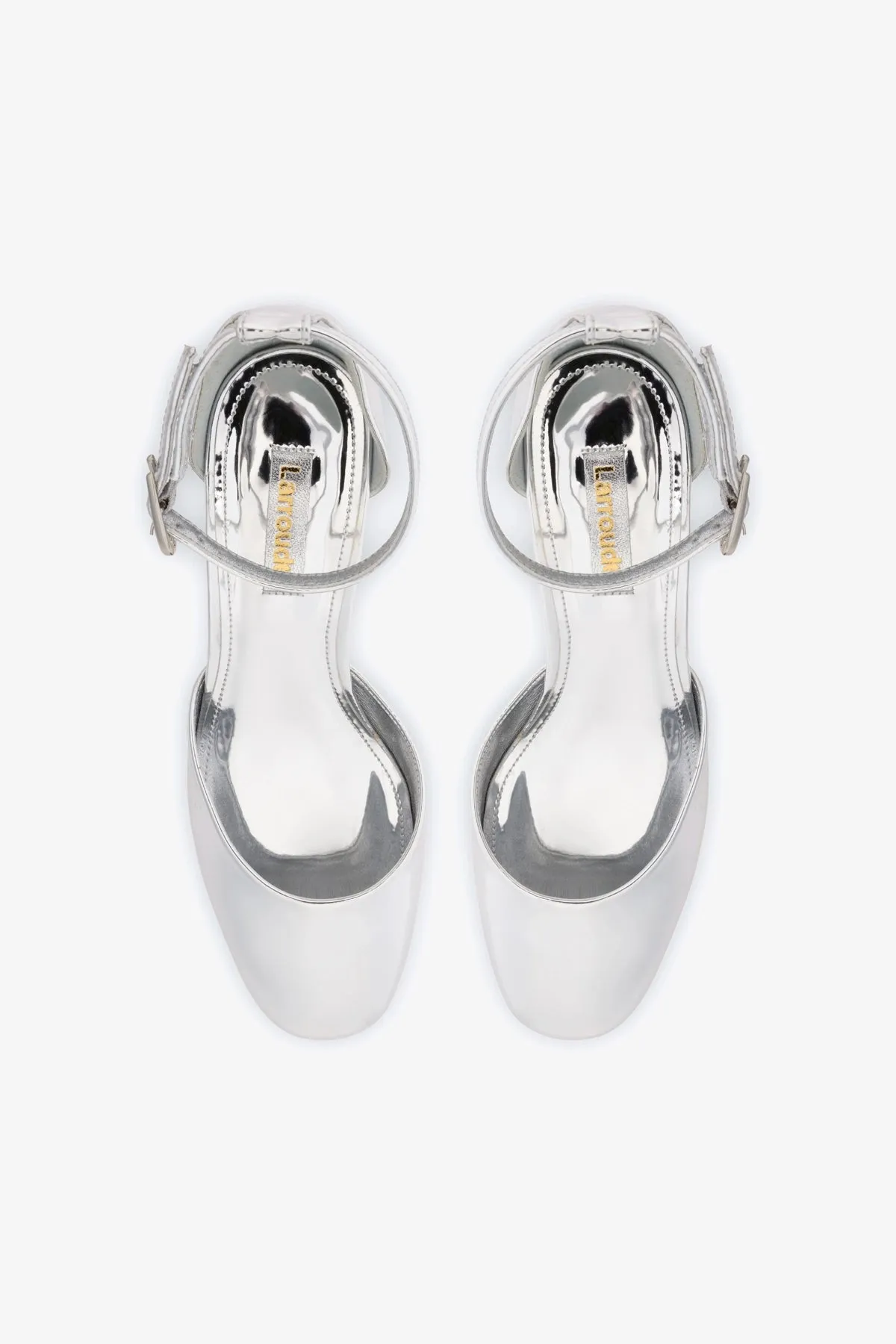 Ari Verona Low Pump In Silver Specchio
