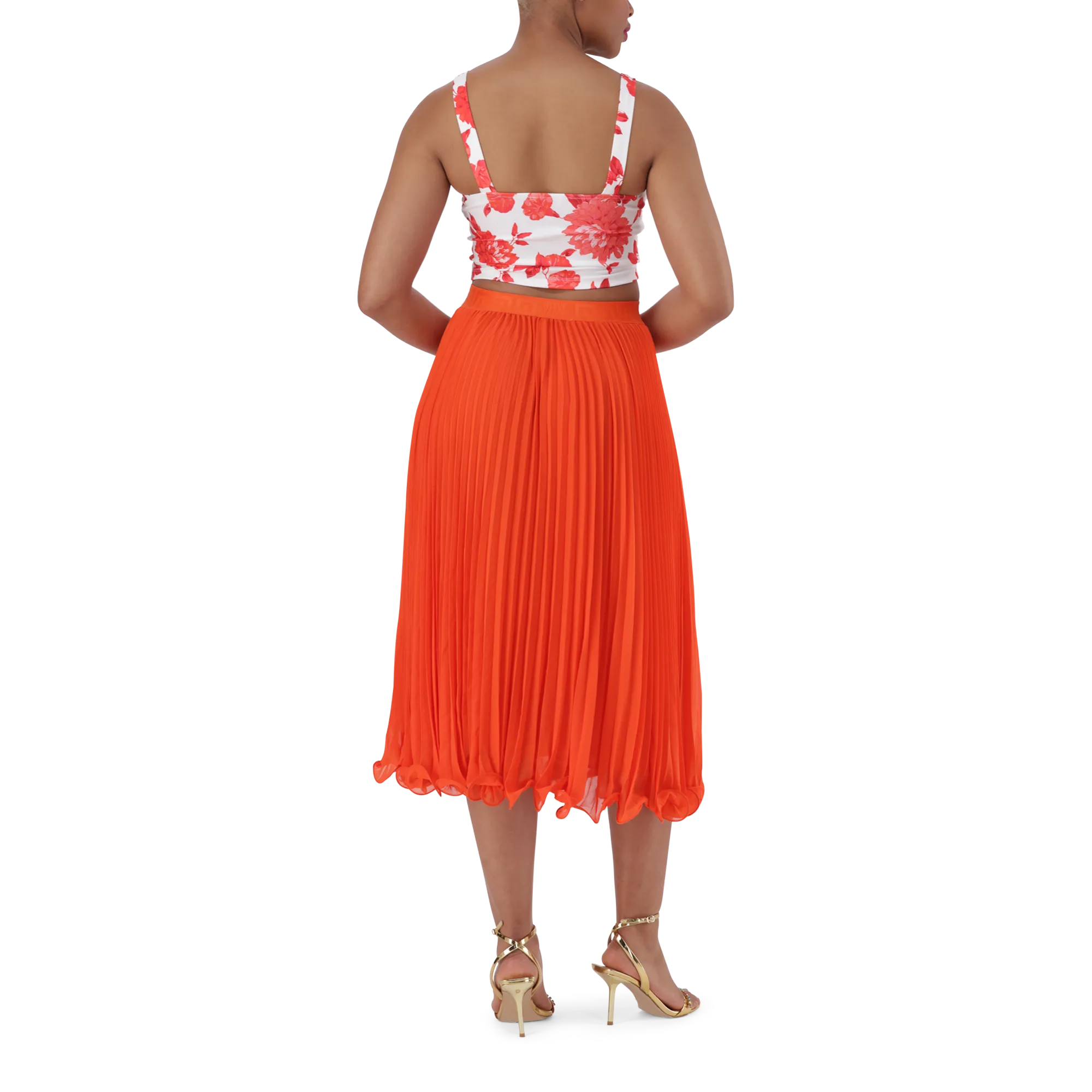 AYLA CROPPED TOP WITH TWIST