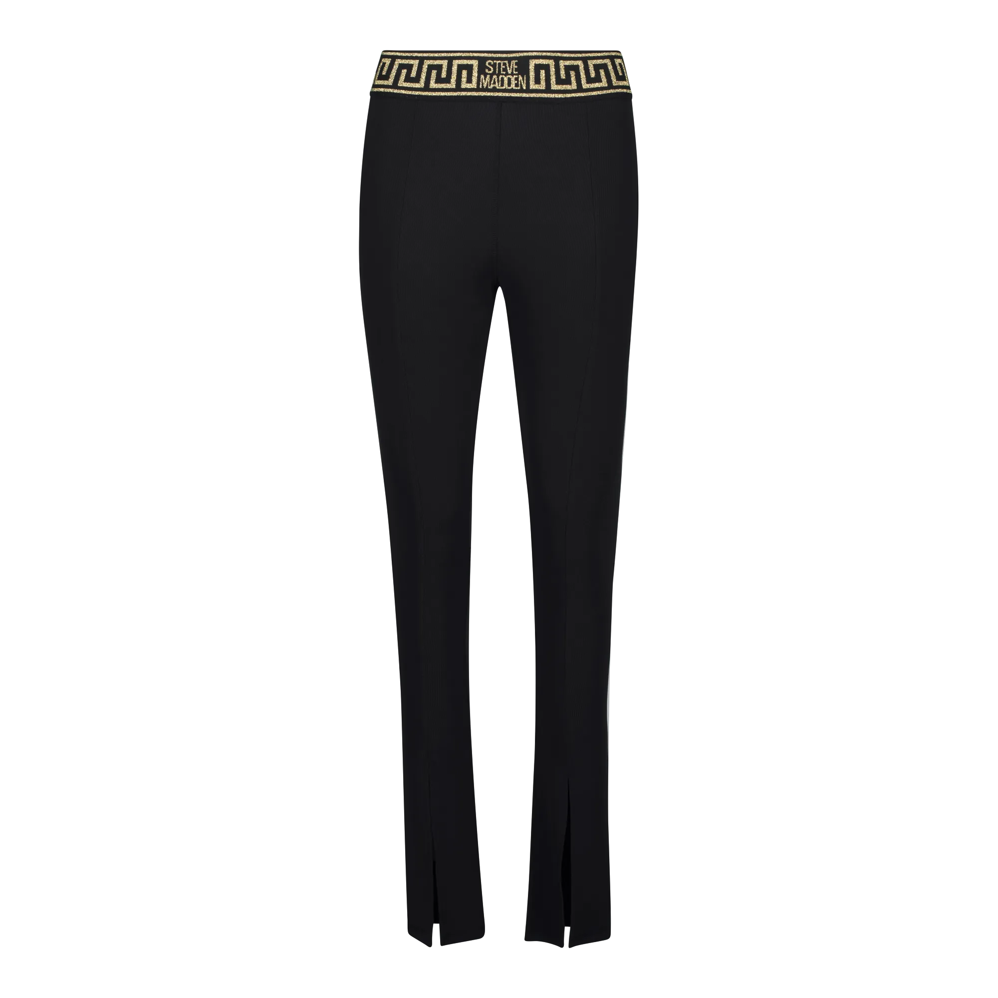 BAILEE BLACK FLARE SPLIT FRONT LEGGING