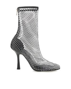 BINDI - BLACK SATIN-DIAMANTE