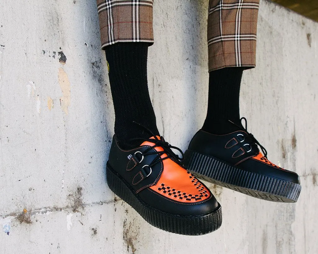 Black & Orange TUKskin? Viva Mondo Creeper