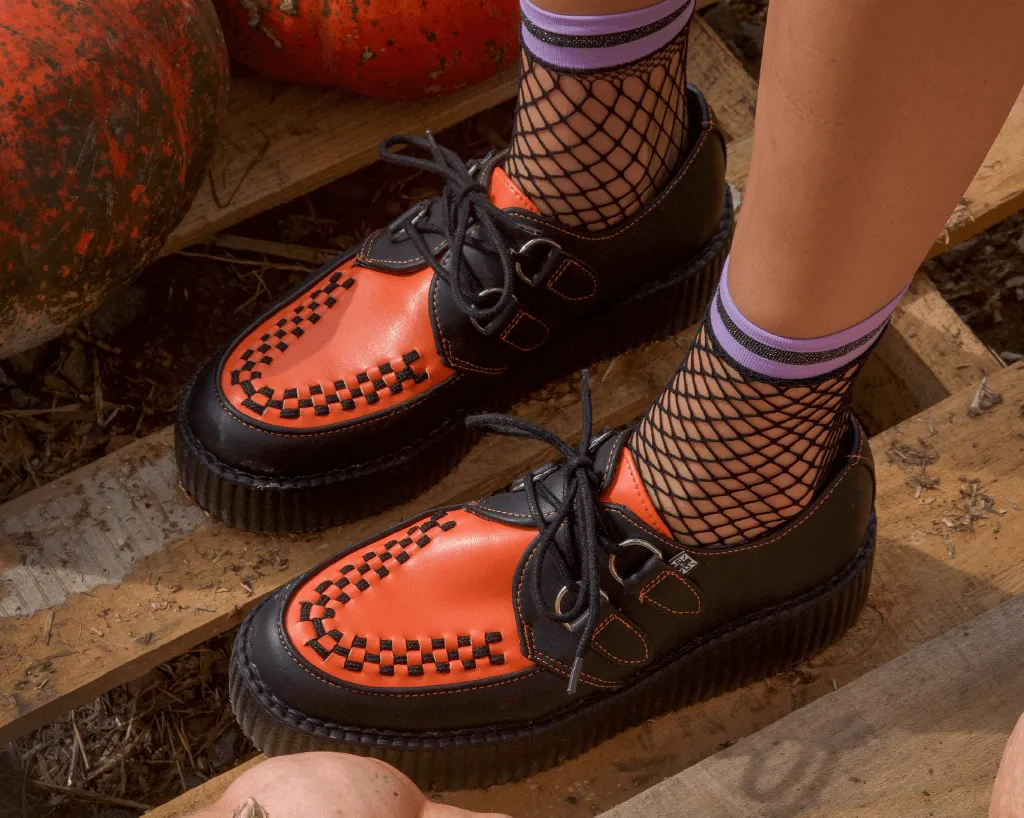 Black & Orange TUKskin? Viva Mondo Creeper