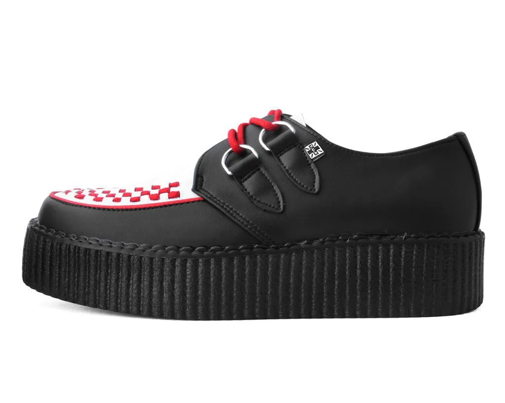 Black & White TUKskin? Red Interlace Creeper