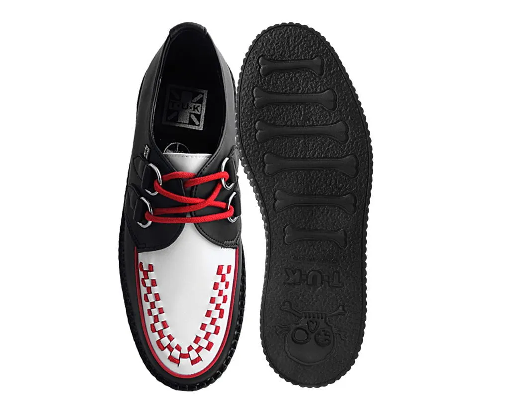 Black & White TUKskin? Red Interlace Creeper