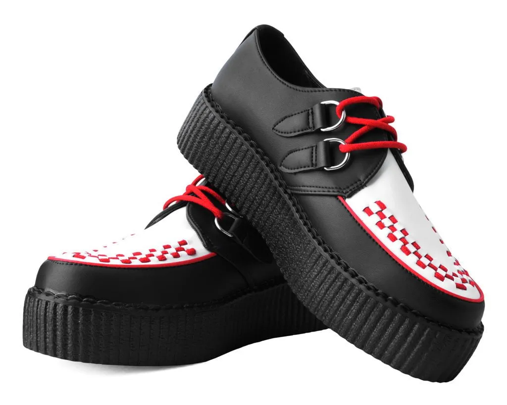 Black & White TUKskin? Red Interlace Creeper