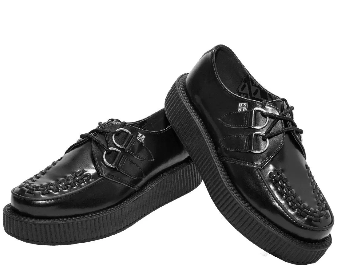 Black Low Sole Viva Creeper