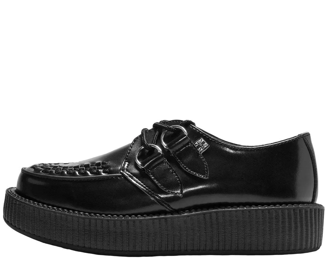 Black Low Sole Viva Creeper