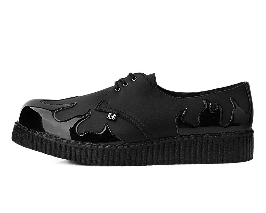 Black TUKskin? & Patent Flame Creeper