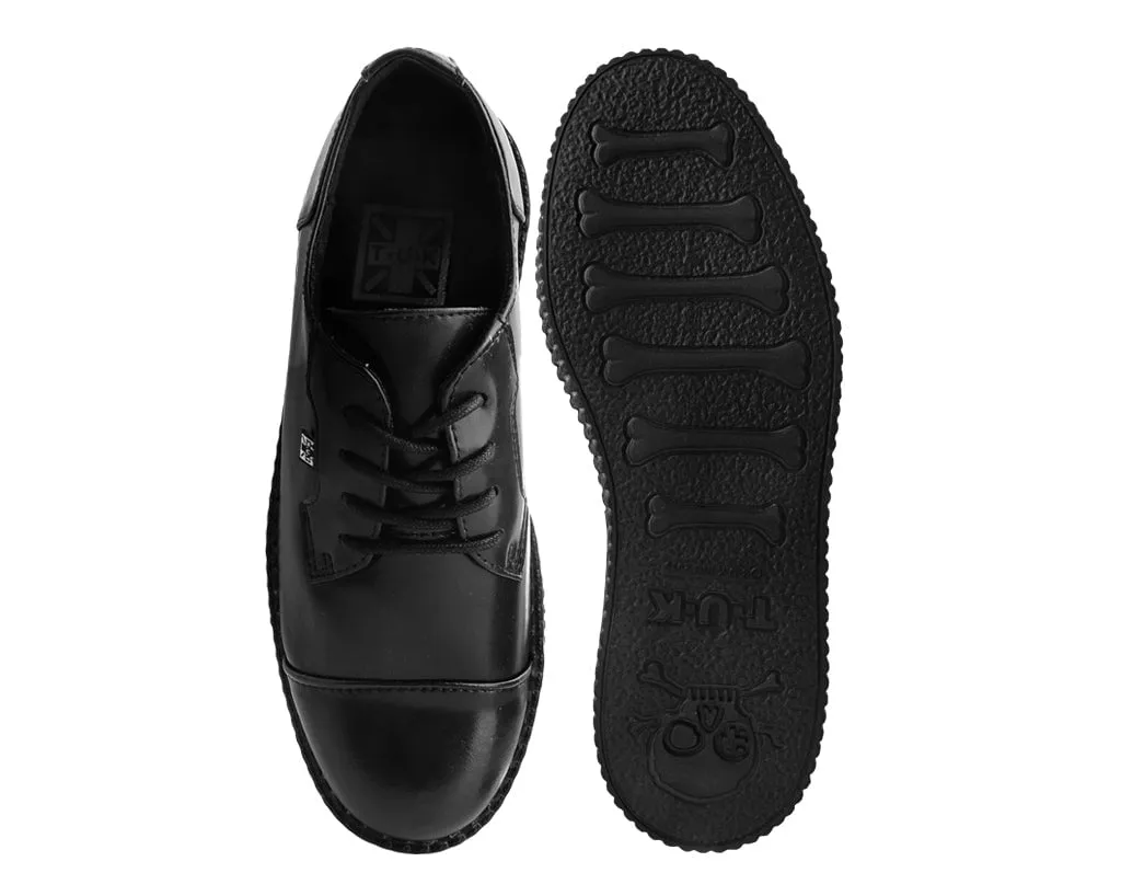 Black TUKskin? Toe Cap Viva Low Creeper