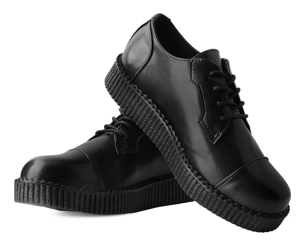Black TUKskin? Toe Cap Viva Low Creeper