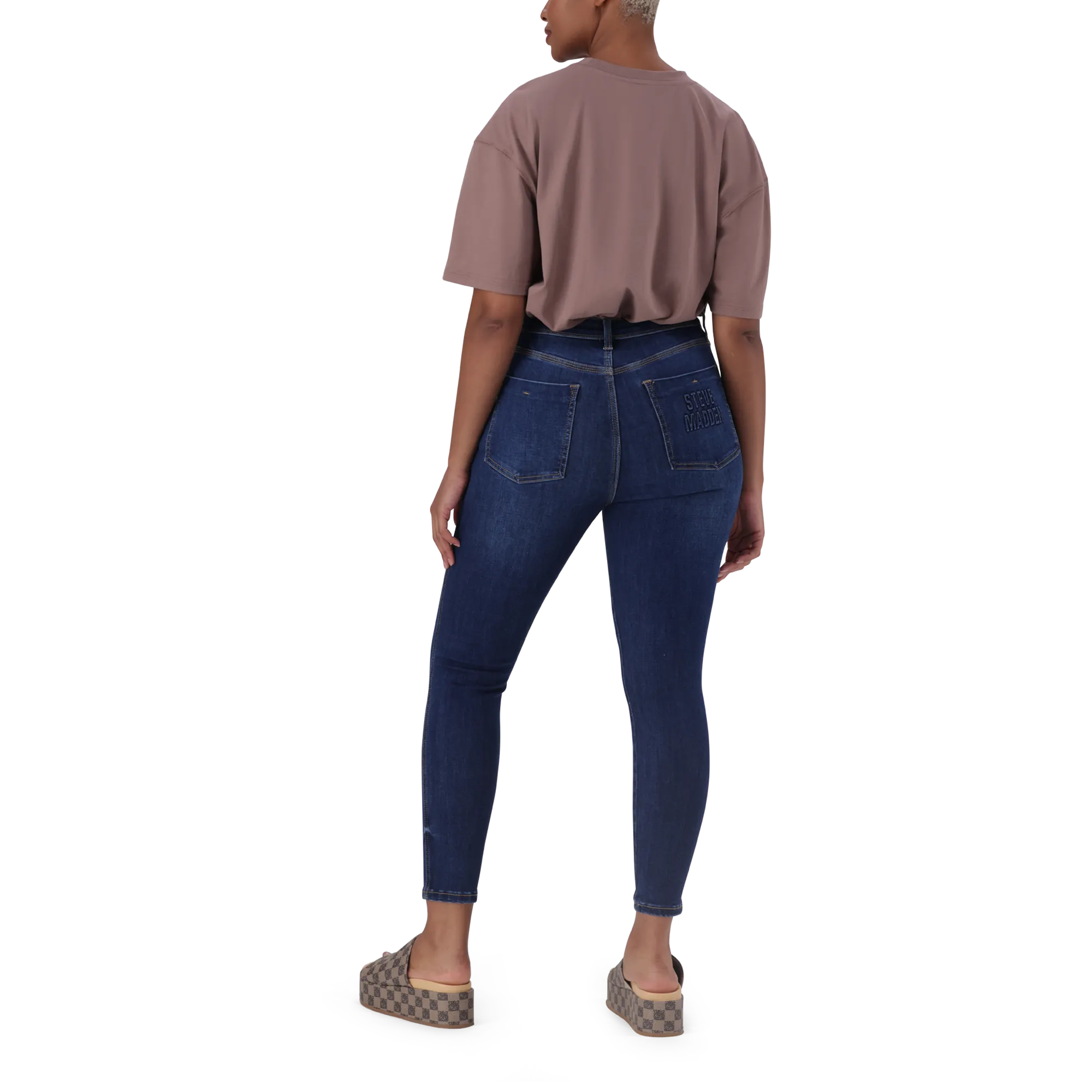 BRI DARK TAUPE OVERSIZED T-SHIRT