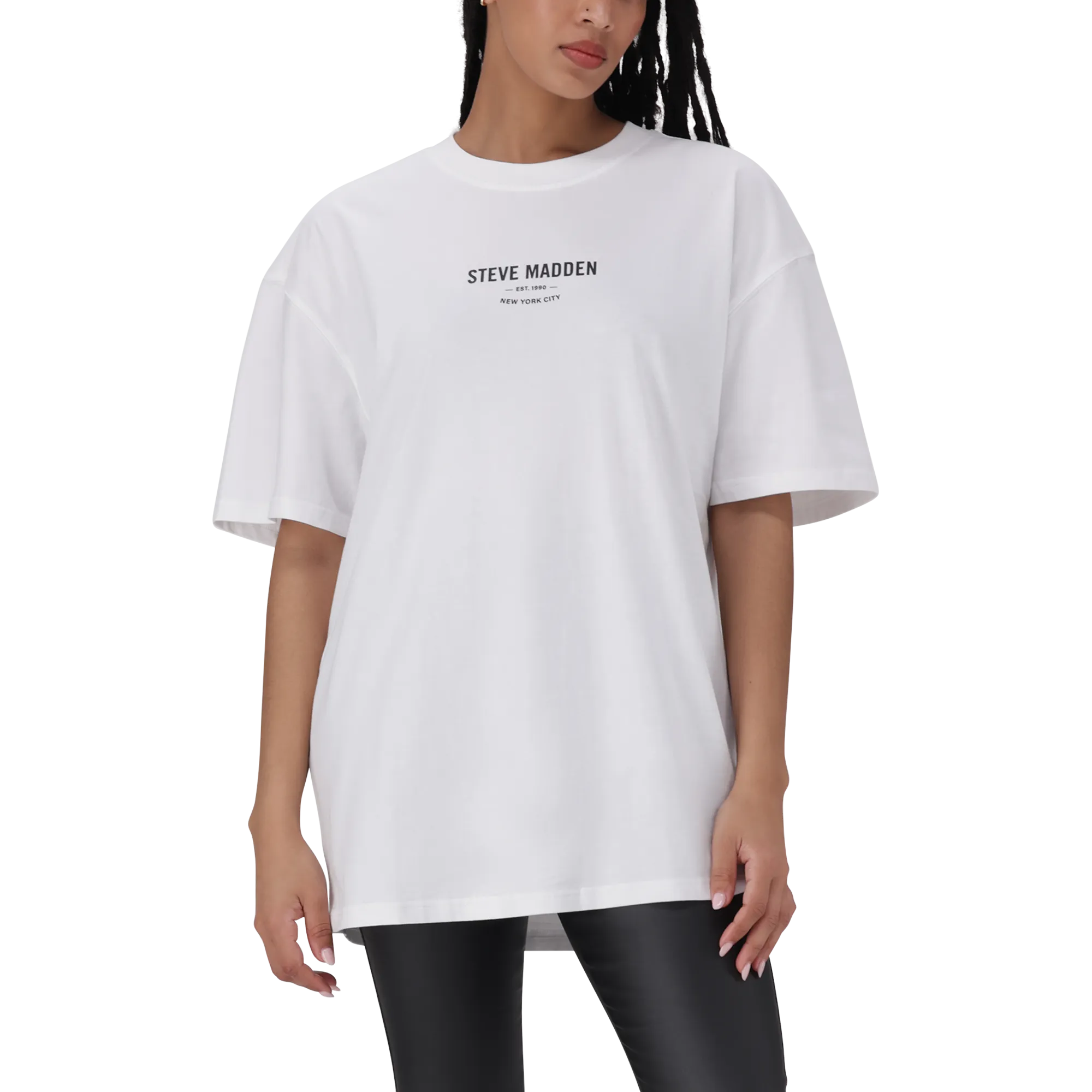 BRI WHITE OVERSIZED T-SHIRT