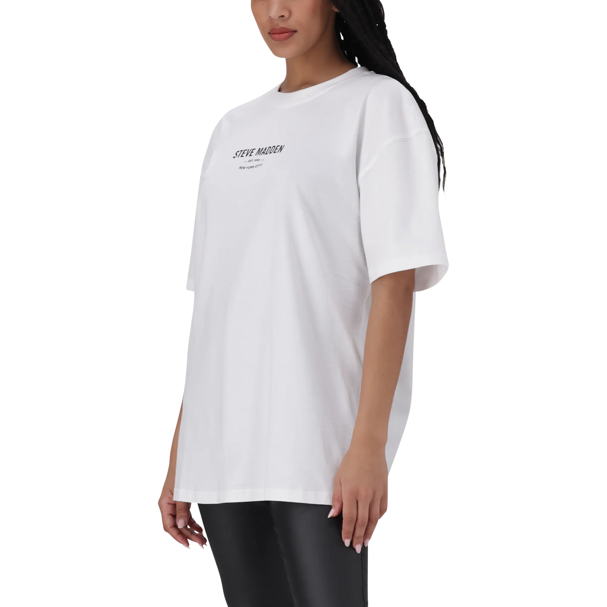 BRI WHITE OVERSIZED T-SHIRT