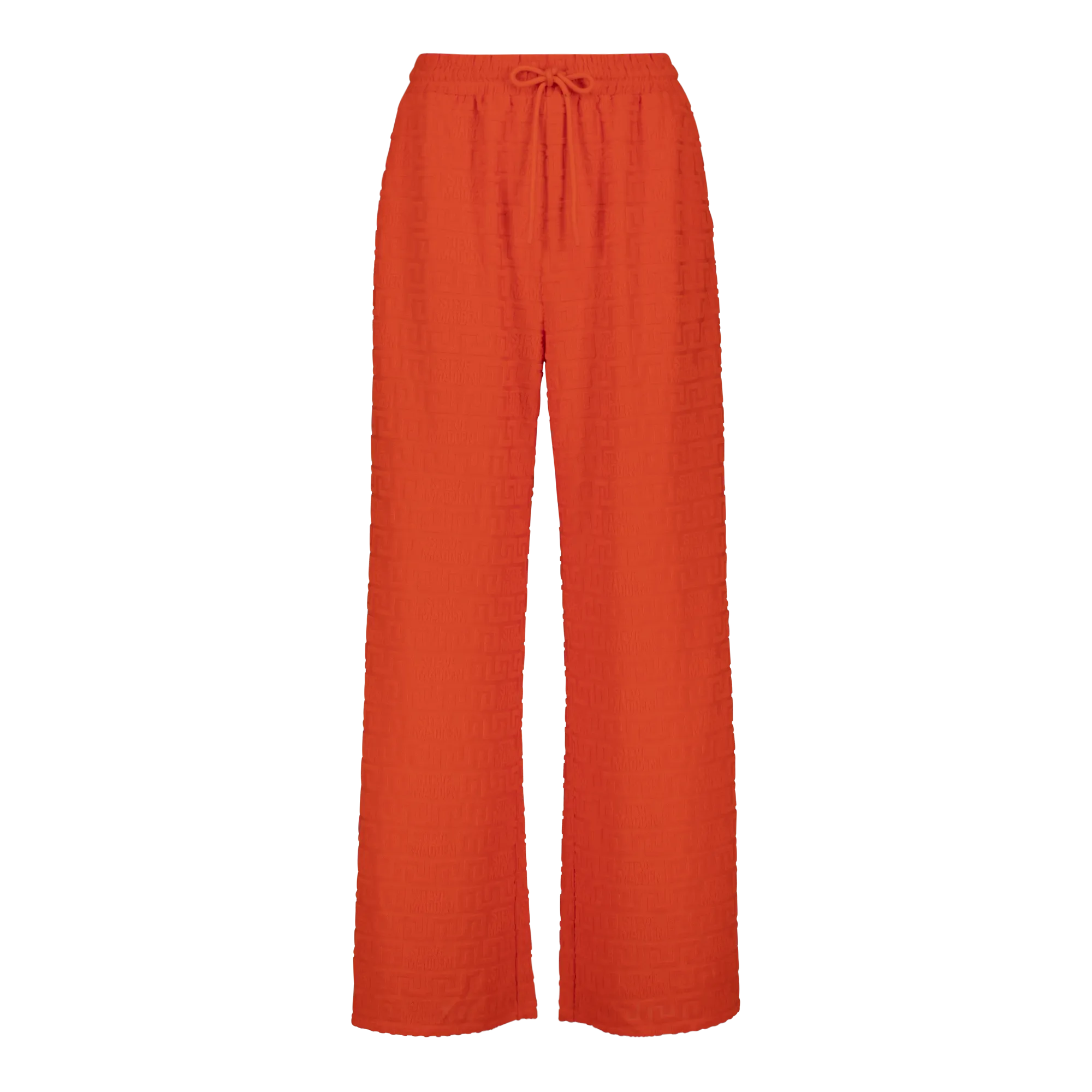 CHAYA TANGERINE WIDE LEG JOGGER WITH EMBOSSED LOGO