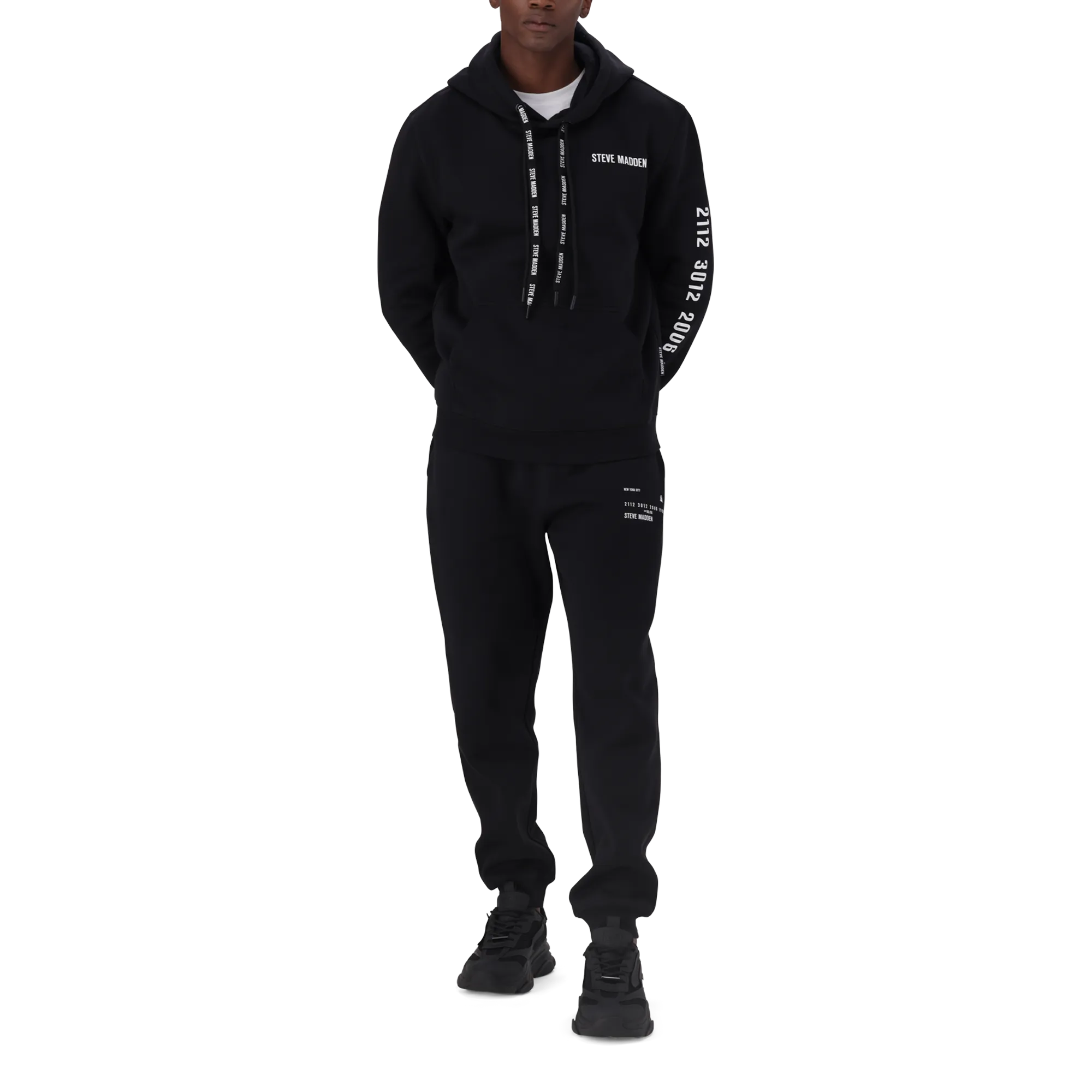 COLE BLACK FLEECE HOODED SWEAT