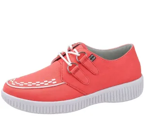 Coral Twill T.U.K. VIVA Creepers - *FINAL SALE/NON-RETURNABLE