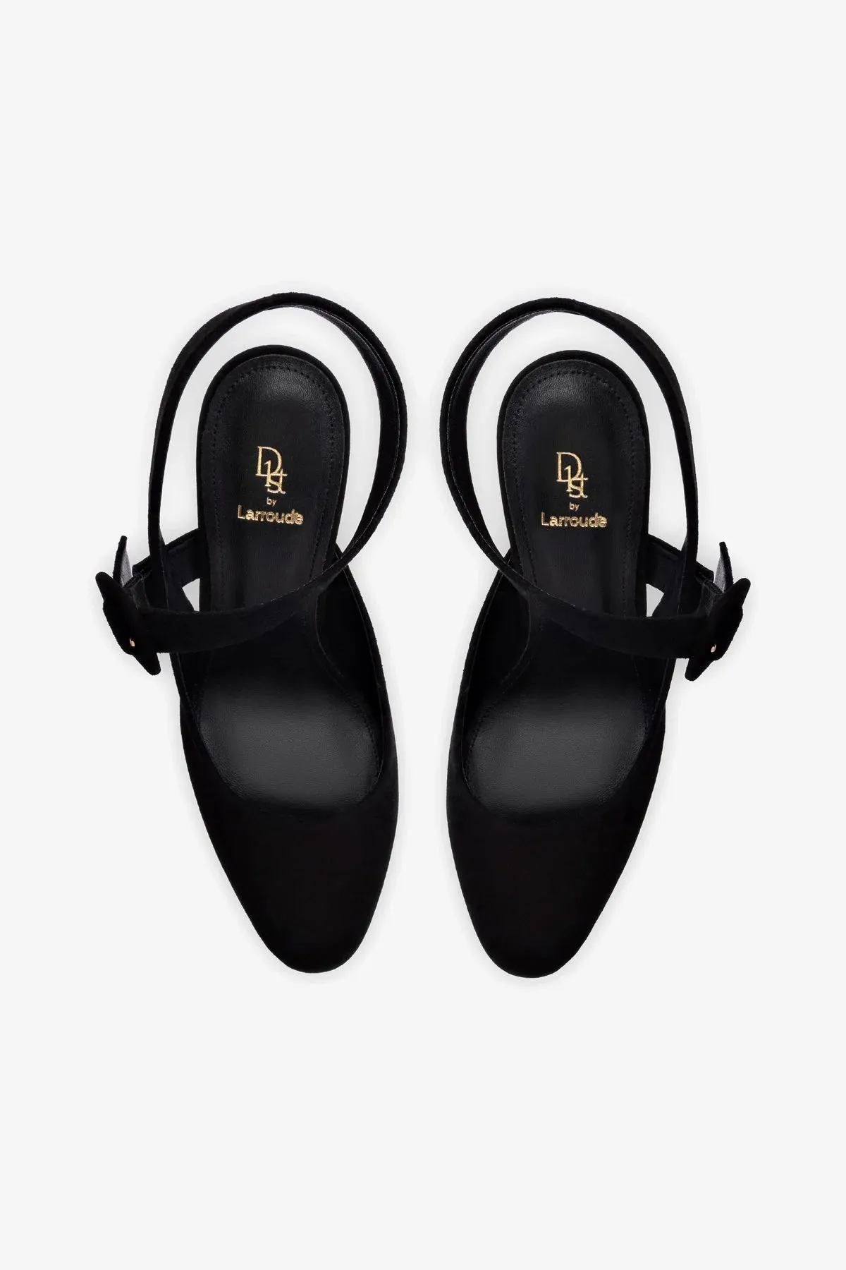 Deena By Larroud?? Pump In Black Suede