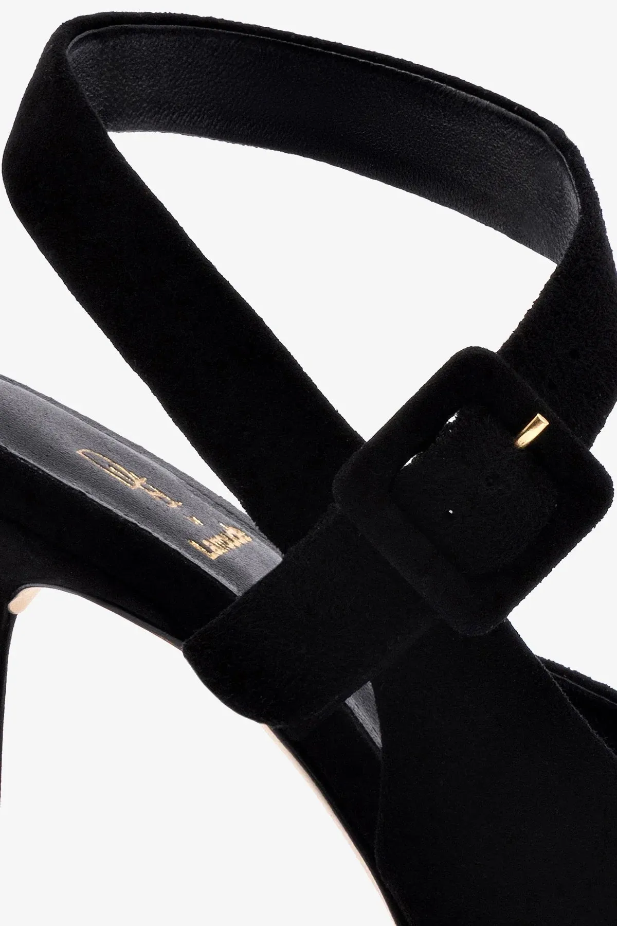 Deena By Larroud?? Pump In Black Suede