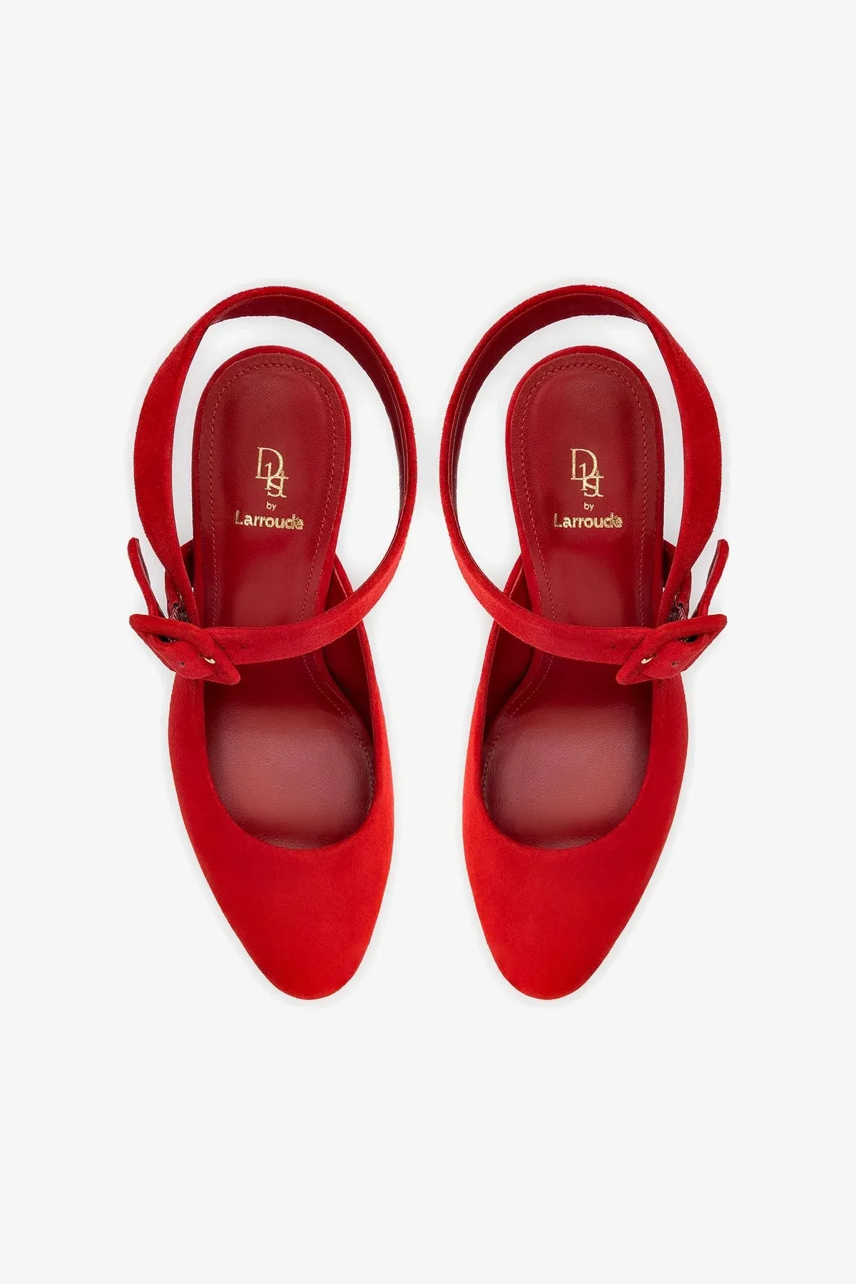 Deena By Larroud?? Pump In Red Suede
