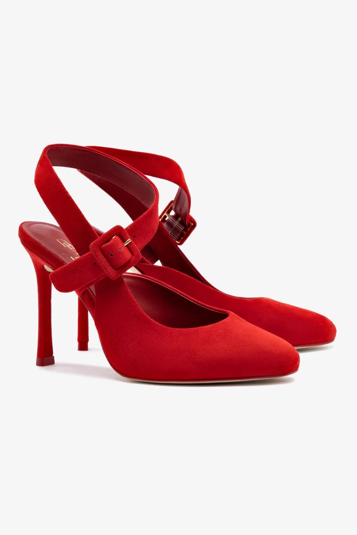 Deena By Larroud?? Pump In Red Suede