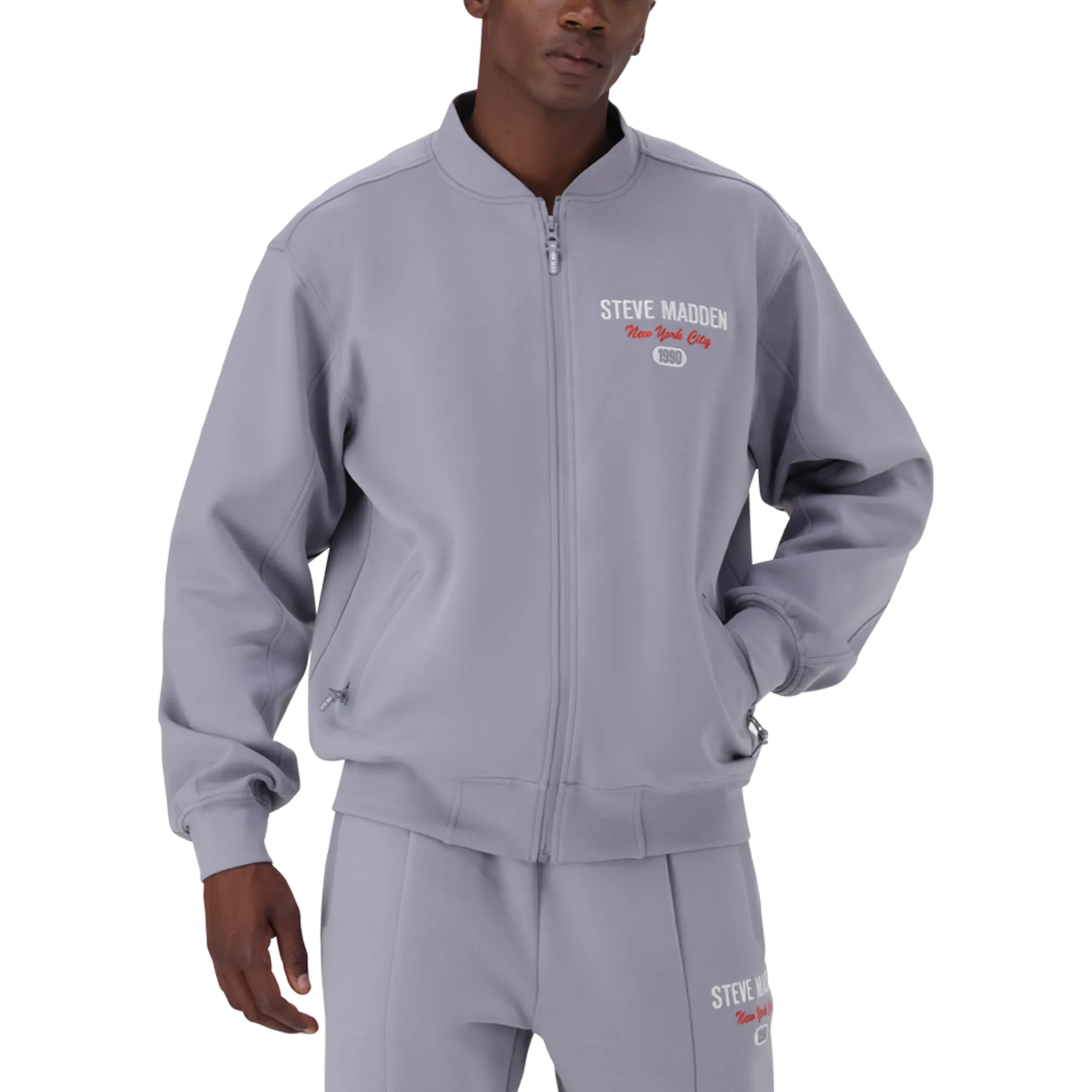 DREW GREY SCUBA ZIP THROUGH SWEAT