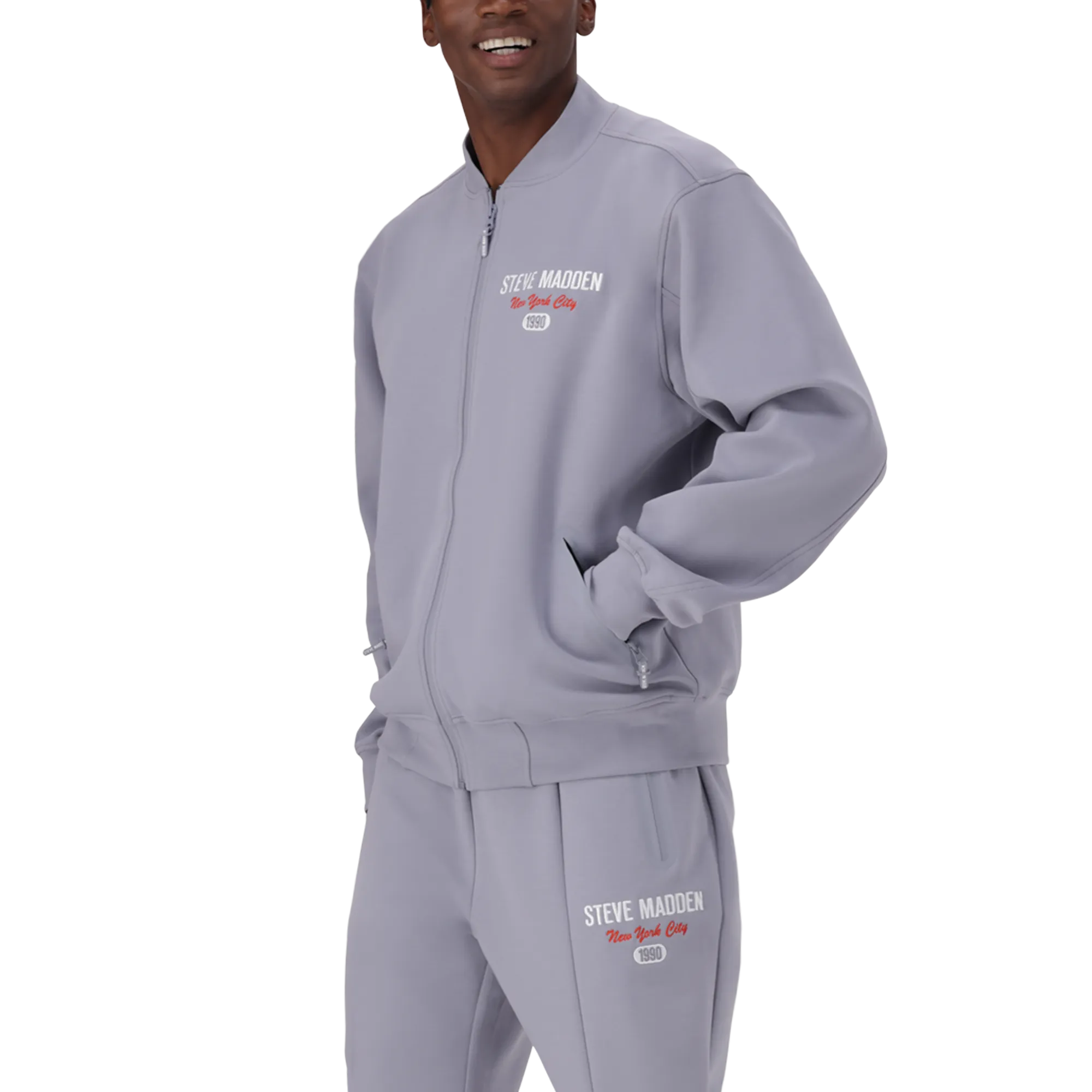 DREW GREY SCUBA ZIP THROUGH SWEAT