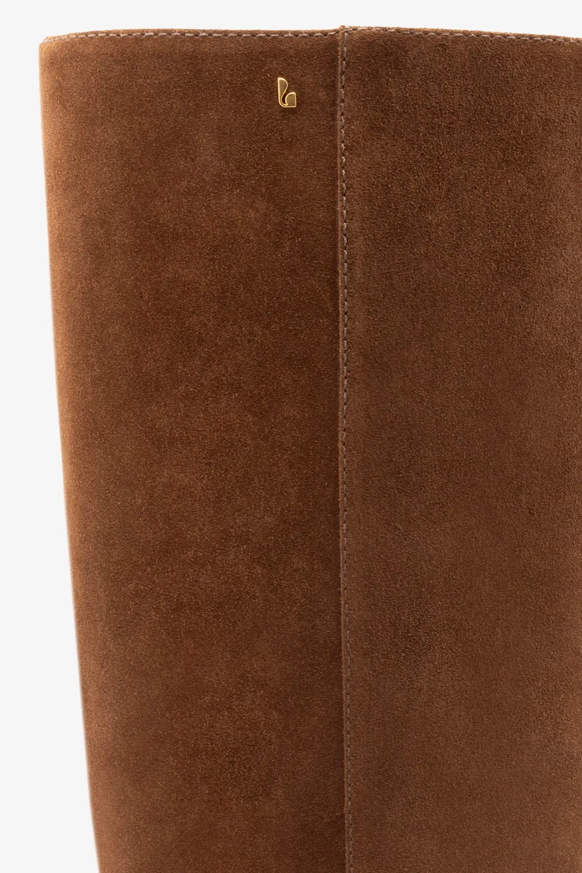 Edie Boot In Burnt Umber Suede