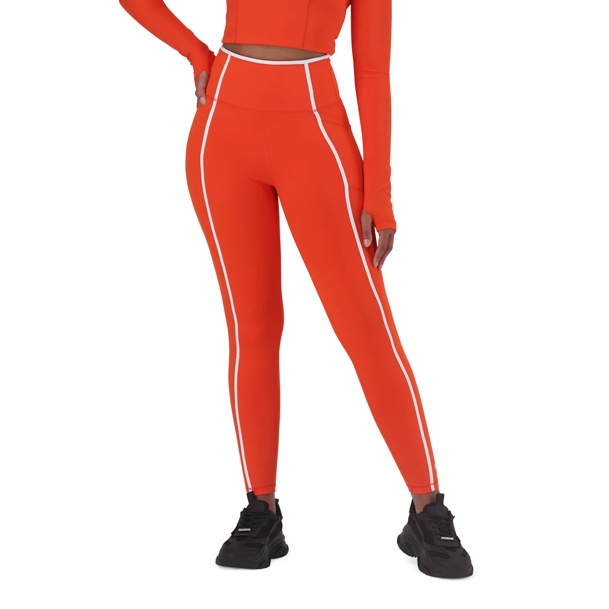 EILEEN TANGERINE ACTIVE LEGGING