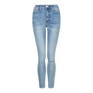 EVA CURVY MID WASH SKINNY