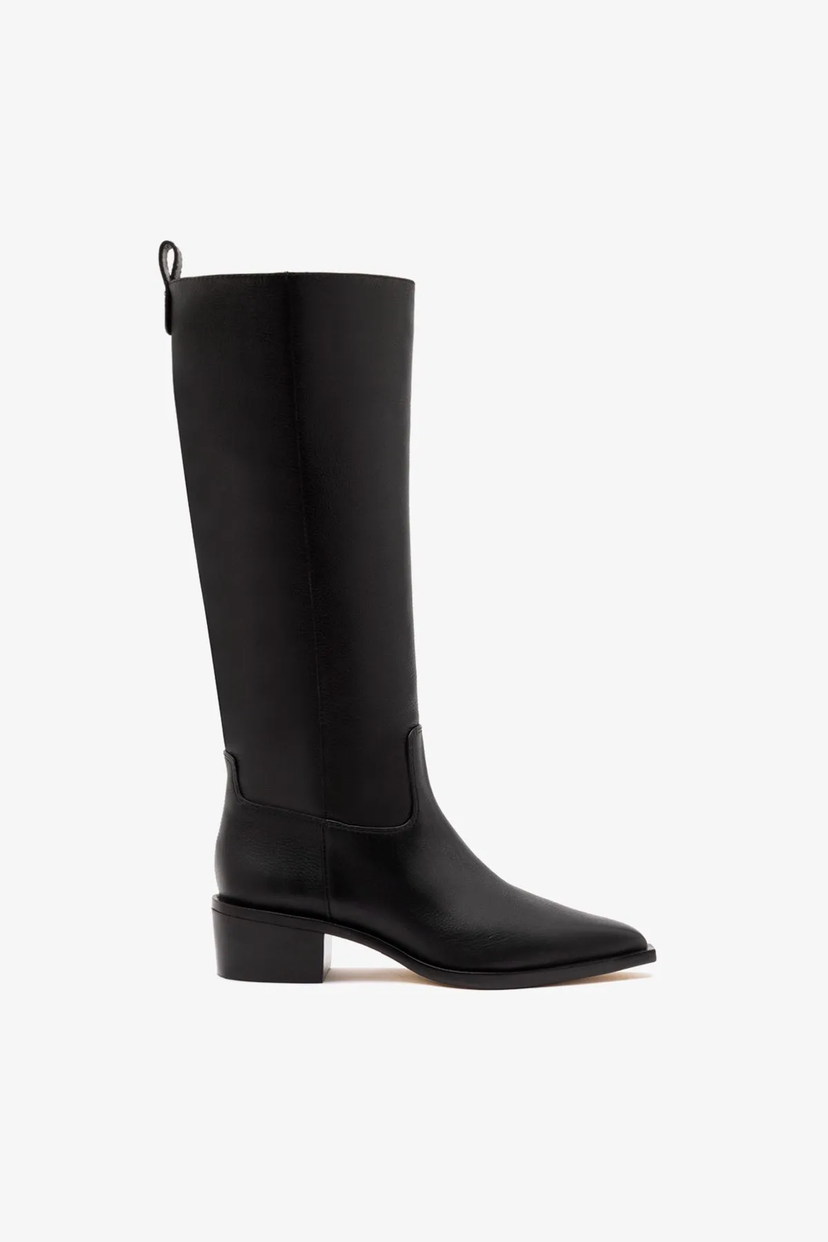 Florencia Boot In Black Leather