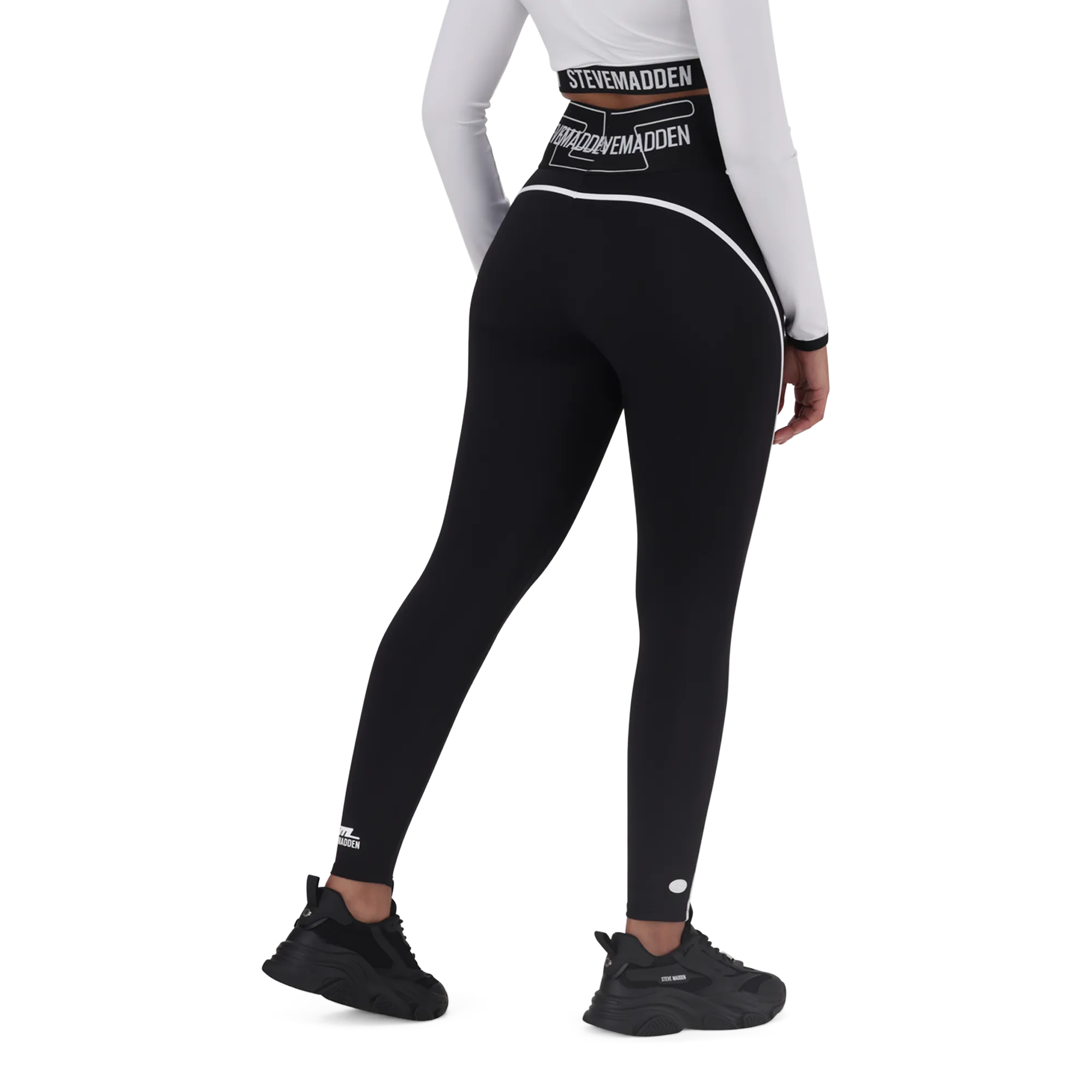 GIANA BLACK ACTIVE LEGGING
