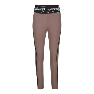GIANA DARK TAUPE ACTIVE LEGGING