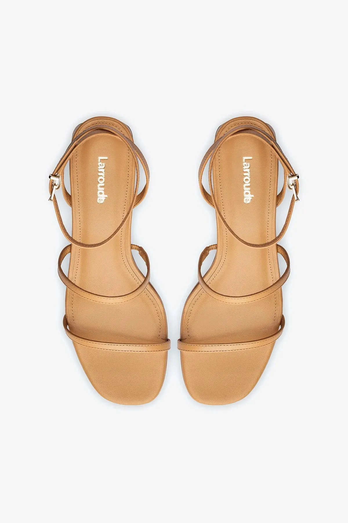 Gio Sandal In Tan Leather