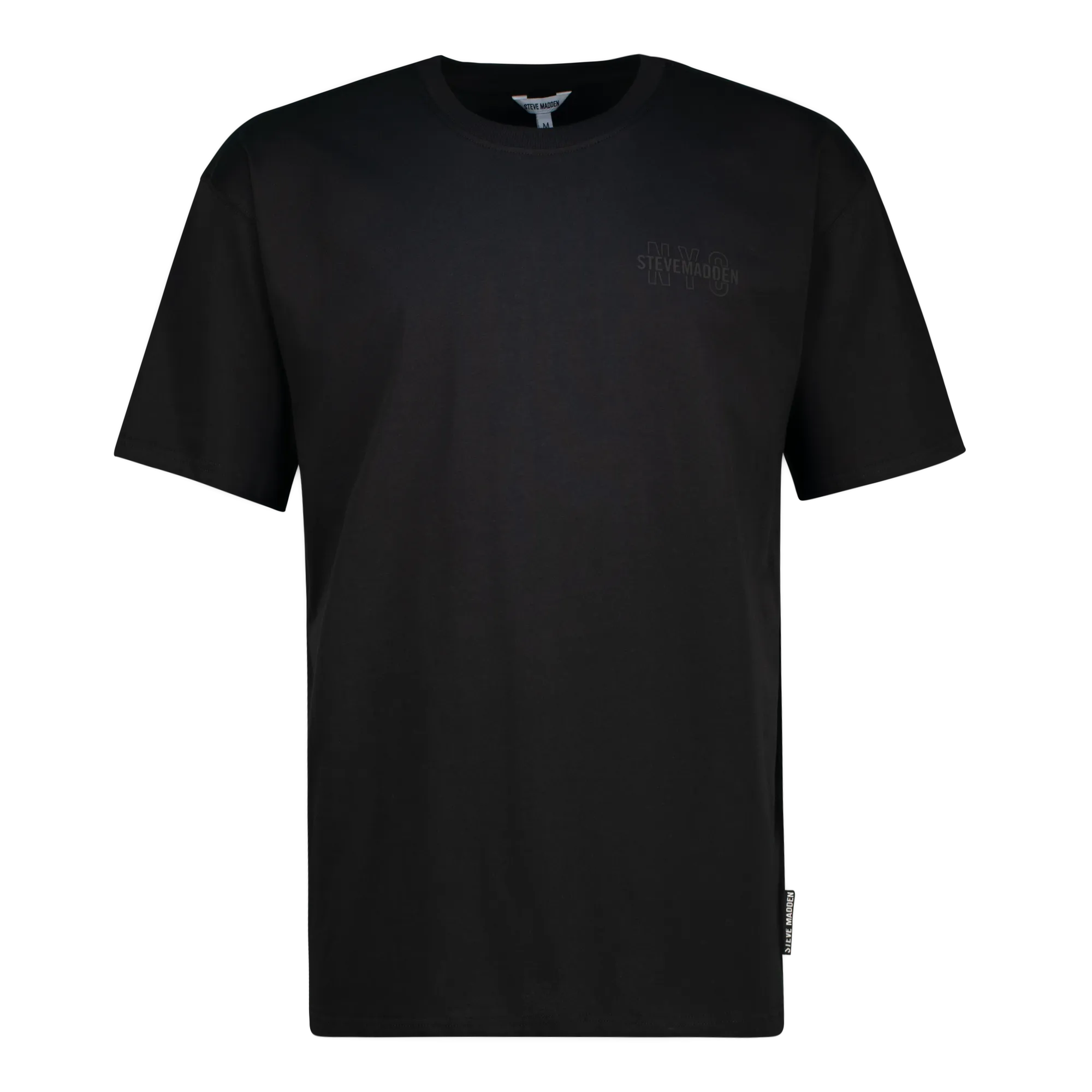 GRAYSON BLACK BOXY LOGO T-SHIRT