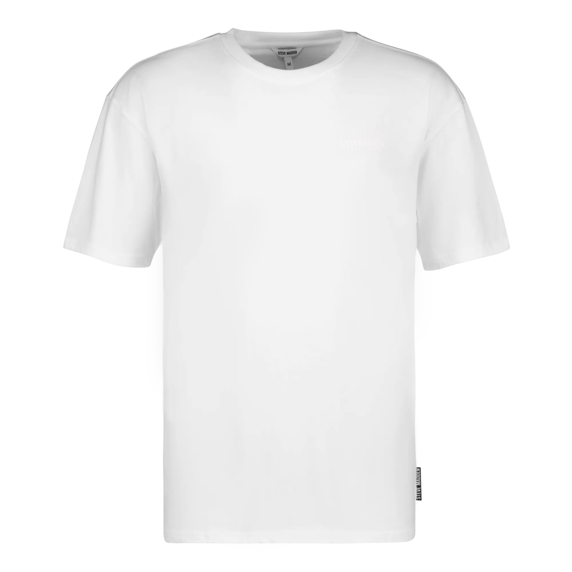 GRAYSON WHITE BOXY LOGO T-SHIRT