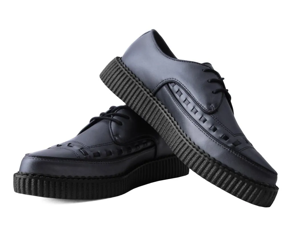 Gunmetal TUKskin? Lace Up Creeper