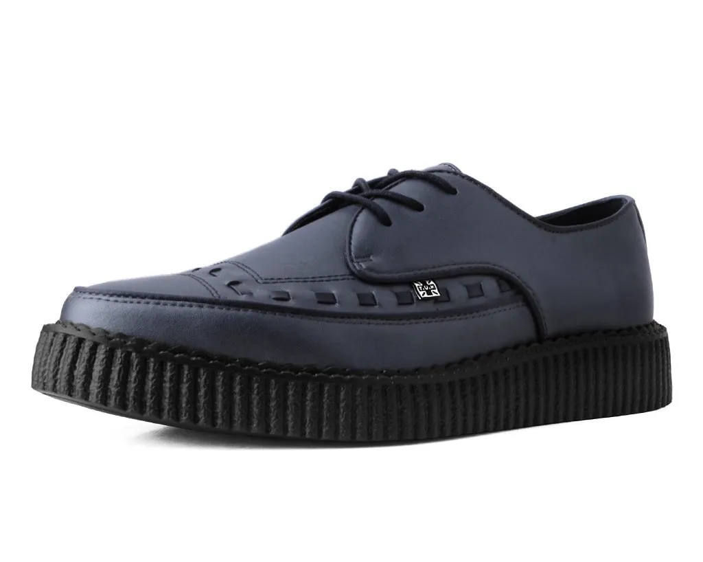 Gunmetal TUKskin? Lace Up Creeper