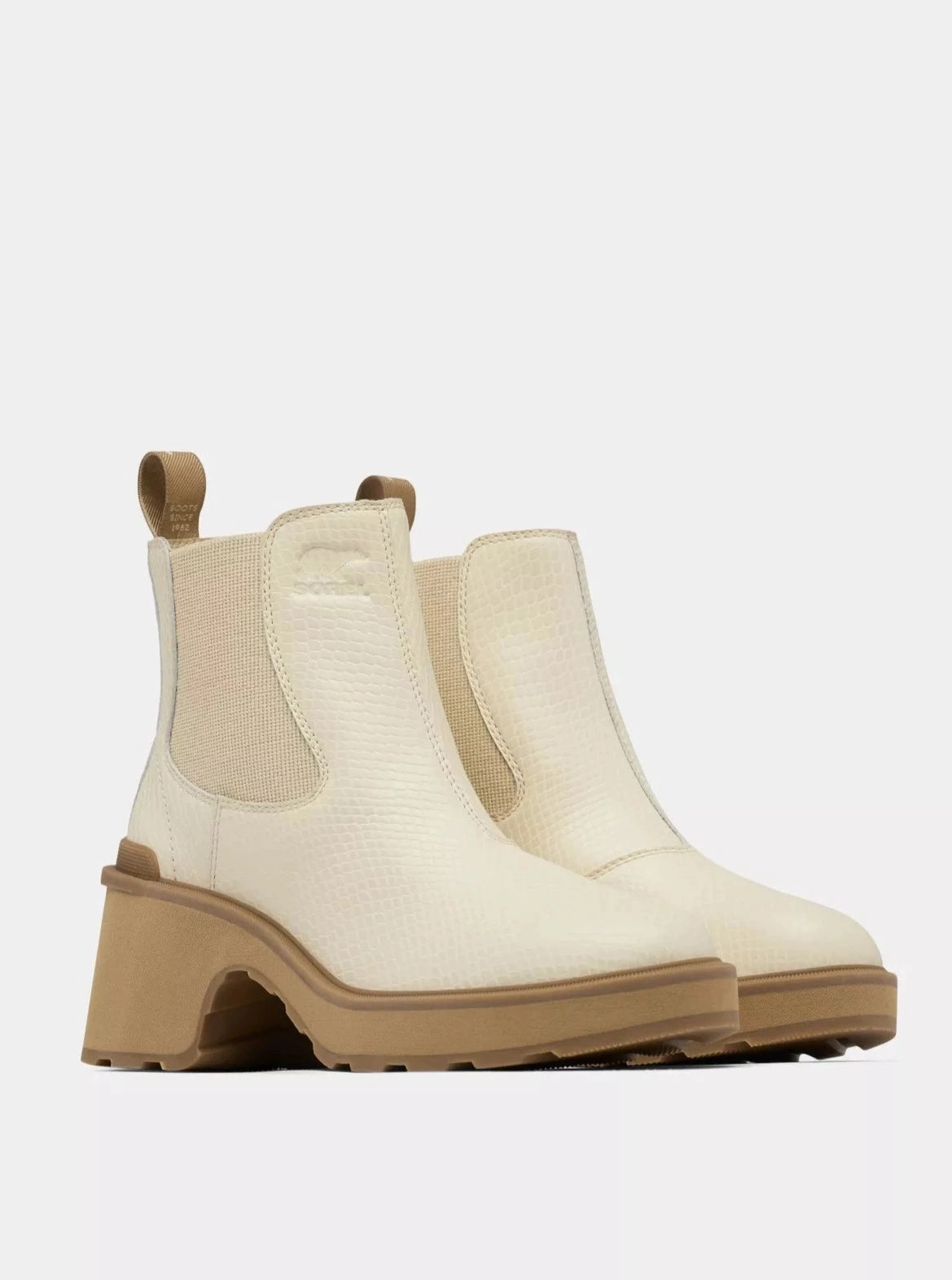 Hi Line Heel Chelsea [Bleached Ceramic/Caribou Buff]