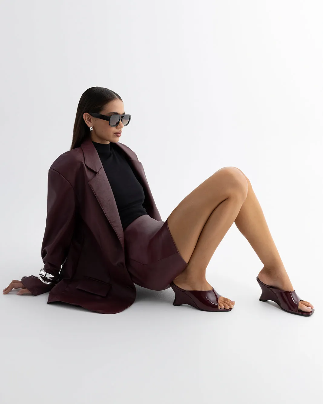 ISELLE - DARK CHERRY PATENT