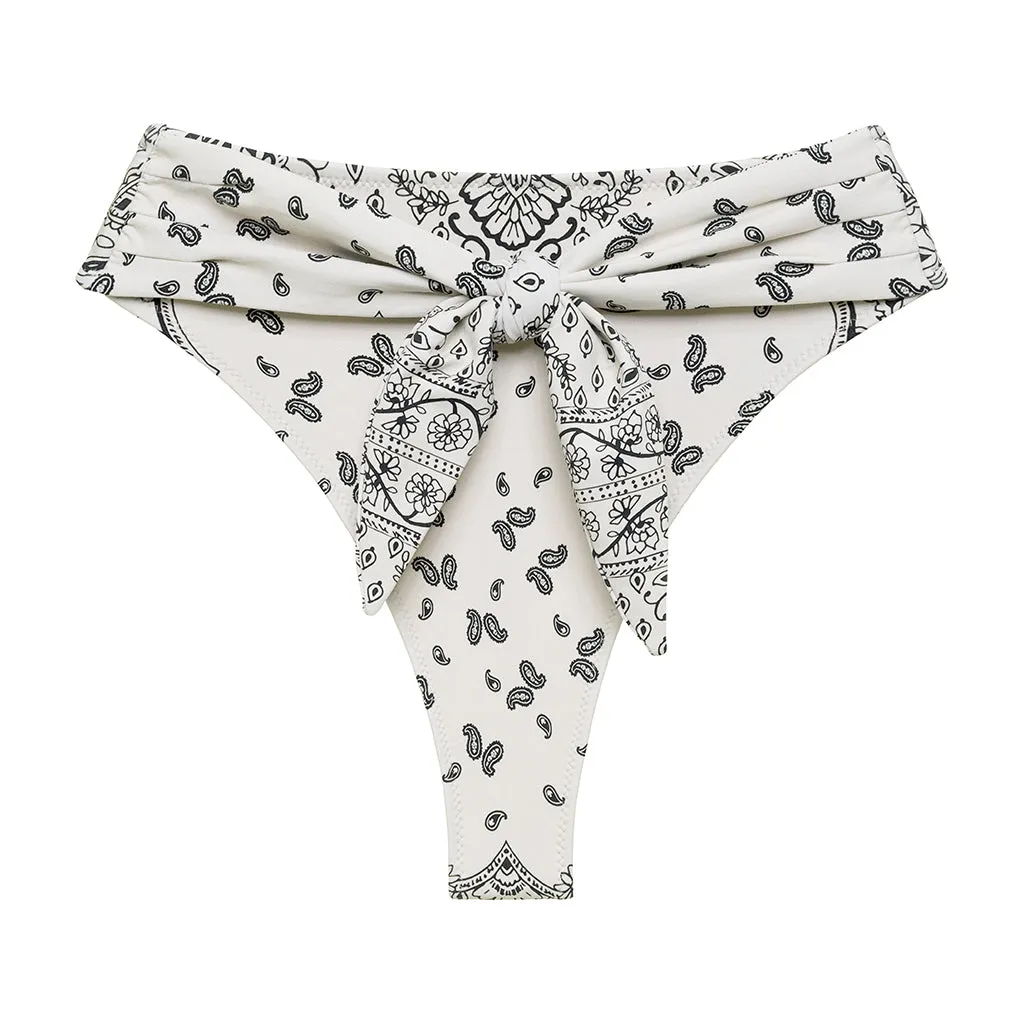 Ivy Bandana Paula Tie-Up Bikini Bottom