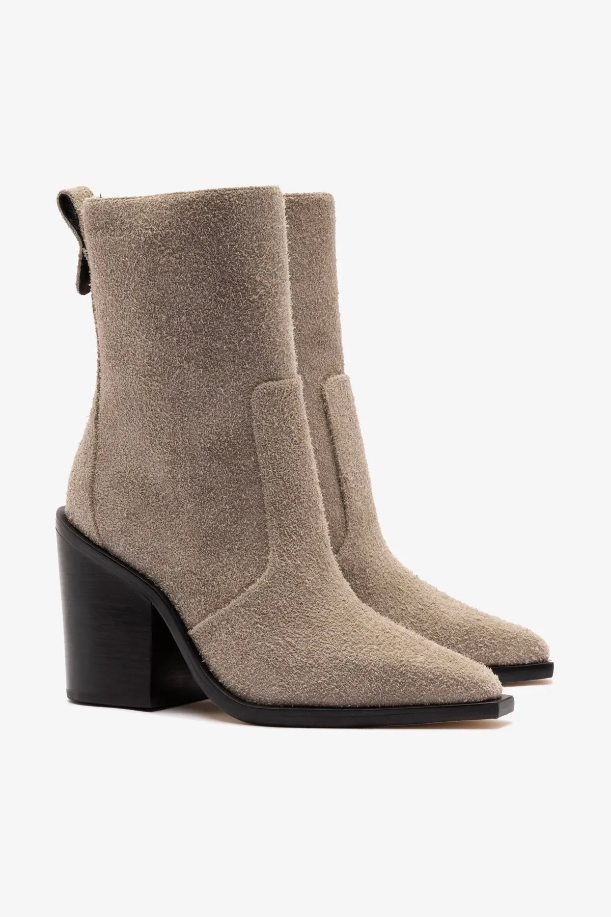 James Bootie In Rhino Suede