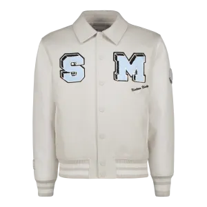 JETT CREAM BASEBALL JACKET